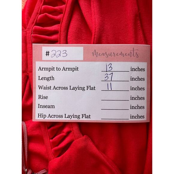 NWT Cynthia Rowley Halter Pull On Red Orange Stretch Cross Back Dress Size XS - Picture 12 of 12